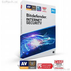 Bitdefender Internet Security 1 zařízení na 1 rok