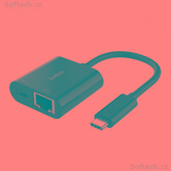 Belkin USB-C adaptér s Gigabit Ethernetem RJ45 + 1