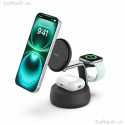 Belkin UltraCharge PRO Qi2 25W 3v1 Magnetická nabí
