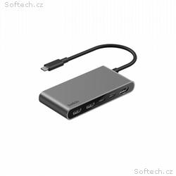 Belkin CONNECT 5v1 USB-C hub s dvojitým USB-C port