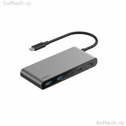 Belkin CONNECT 7v1 USB-C hub s dvojitým USB-C port