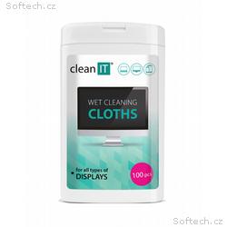 CLEAN IT vlhčené čisticí utěrky na displaye a lesk
