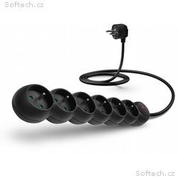 CONNECT IT prodlužovací kabel 230 V, 6 zásuvek, 5 