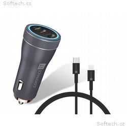 CONNECT IT InCarz DUPLEX nabíječka do auta, 2x USB
