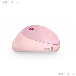 CONNECT IT FOR HEALTH LADIES PINK ergonomická vert