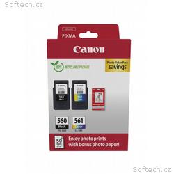 Canon cartridge PG-560, CL-561 PVP, Black +Color, 