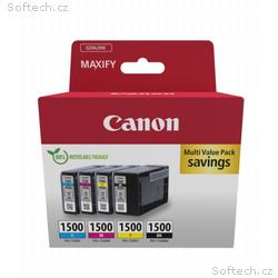 Canon cartridge INK PGI-1500 BK, C, M, Y MULTI, 1x