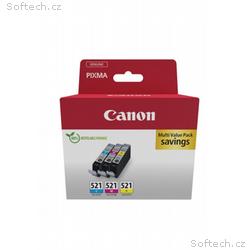 Canon cartridge CLI-521 C, M, Y, MultiPack, 3x9ml