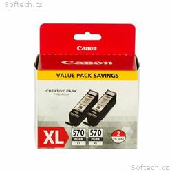Canon cartridge PGI-570XL BK TWIN, black, SEC, 2x2