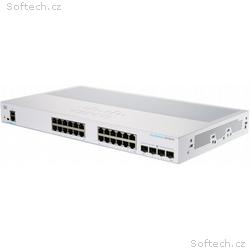 Cisco CBS350 Managed 24-port GE, 4x10G SFP+ - REFR