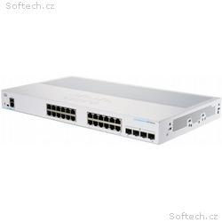 Cisco CBS350 Managed 24-port GE, 4x1G SFP - REFRES