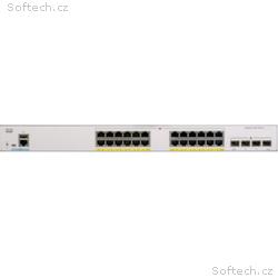 Cisco CBS250 Smart 24-port GE, PoE, 4x1G SFP - REF