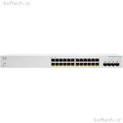 Cisco CBS220 Smart 24-port GE, PoE, 4x1G SFP - REF