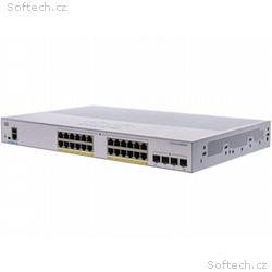 Cisco CBS250 Smart 24-port GE, Full PoE, 4x10G SFP