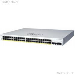 Cisco CBS220 48FP-4X-EU - 48xGbE, 4xSFP+,48xPoE+, 