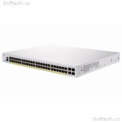 Cisco CBS250-48P-4G (48xGbE, 4xSFP, 48xPoE+,370W) 