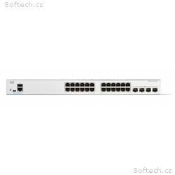 Cisco Catalyst switch C1300-24P-4G (24xGbE, 4xSFP,
