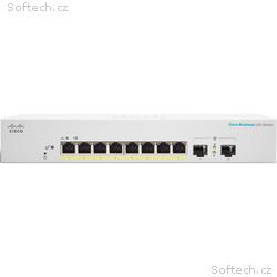 Cisco switch CBS220-8FP-E-2G (8xGbE, 2xSFP, 8xPoE+