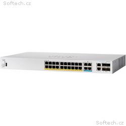 Cisco switch CBS350-24MGP-4X-EU (20xGbE, 4x2,5GbE,
