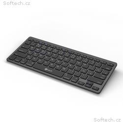 C-TECH klávesnice KB-120S Dual mode, bezdrátová, B