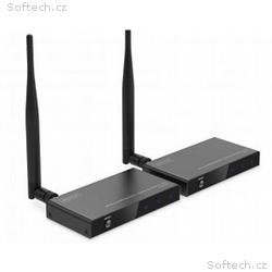 DIGITUS Wireless HDMI Extender, Splitter Set 1x4, 