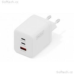 DIGITUS USB Nabíječka GaN 100W 2x USB-C, 1x USB-A