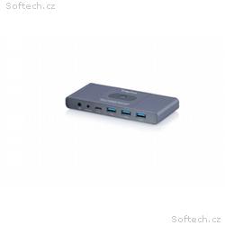 DIGITUS DS-12855 KVM Switch, 2portový, HDMI, USB 4
