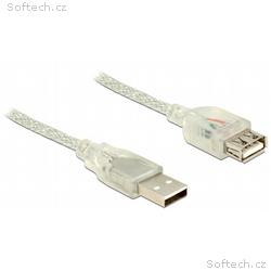 Delock Prodlužovací kabel USB 2.0 Typ-A samec > US