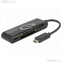 Delock USB 2.0 čtečka karet USB Type-C™ samec 5 sl