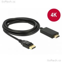 Delock Kabel Displayport 1.2 samec > High Speed HD