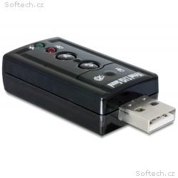 Delock Externí USB 2.0 zvukový adaptér 24 bit, 96 