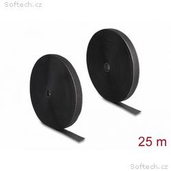 Delock Vysoce spolehlivý pásek na suchý zip D 25 m