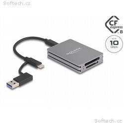 Delock USB Type-C čtečka karet pro paměťové karty 
