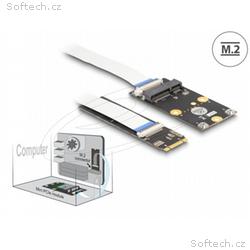 Delock Převodník M.2 Key B+M samec na 1 x Mini PCI