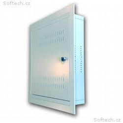 DATACOM 19" rozvaděč pod omítku 4U+2U, 150mm (plec