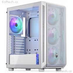 Endorfy Arx 500 White ARGB Skříň,Mid. tower, bez z