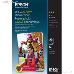 EPSON paper A4 - 183g, m2 - 20sheets -Value Glossy