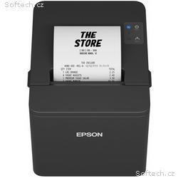 EPSON TM-T20IV - černá, USB, seriová, LAN, zdroj