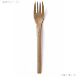 REFORK - Vidlička z přírodního materiálu, natural,