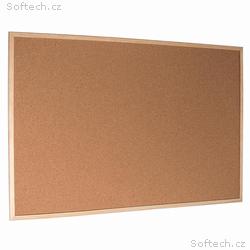 Esselte Korková tabule s dřevěným rámem 90 x 120 c