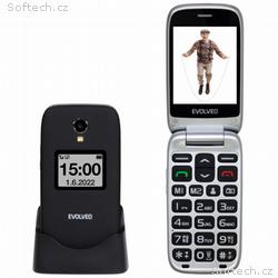 EVOLVEO EasyPhone FS, vyklápěcí telefon 2.8" pro s