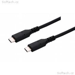C-TECH Kabel USB 4.0, Type-C (CM, CM), PD 100W, 40