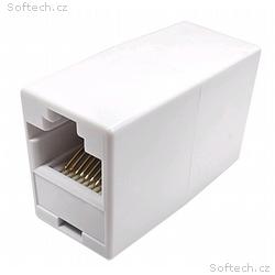 C-TECH adapter RJ-45 spojka, Cat5e, UTP