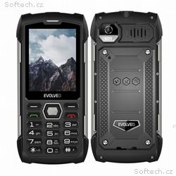 EVOLVEO StrongPhone H1, 2,8" vodotěsný odolný, 2xS