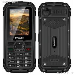 EVOLVEO StrongPhone Q1, vodotěsný odolný Dual SIM 