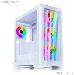 EVOLVEO Ptero Q2G, skříň ATX, 4x ARGB ventilátor, 