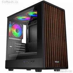 EVOLVEO Panthera, skříň mATX, 3x ARGB ventilátor 1