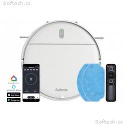 Salente R2, robotický vysavač, stírání vodou, nabí