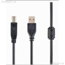 GEMBIRD Kabel USB A-B 1,8m 2.0 HQ s ferritovým jád