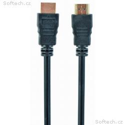 GEMBIRD Kabel HDMI-HDMI 10m, 1.4, M, M stíněný, zl